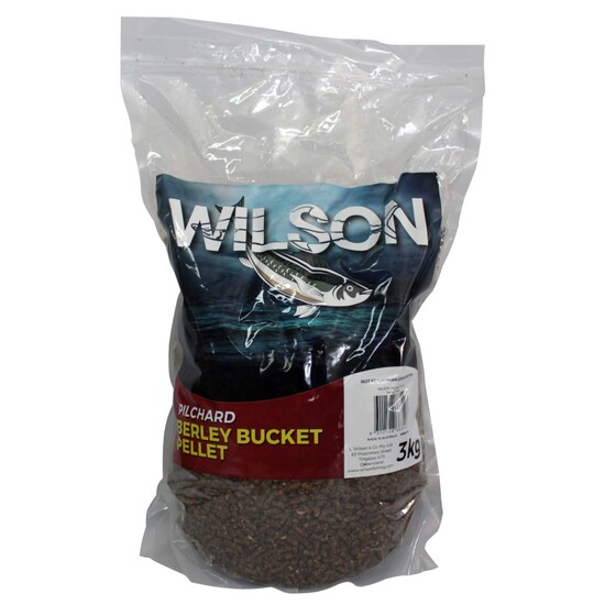 3kg Pack of Wilson Pilchard Berley Pellets - Fish Attractant