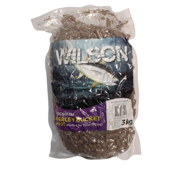 3kg Pack of Wilson Premium Tuna Berley Nuts - Fish Attractant