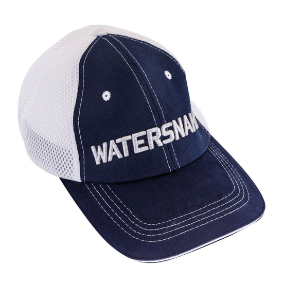 Watersnake Embroidered Fishing Cap with Adjustable Strap