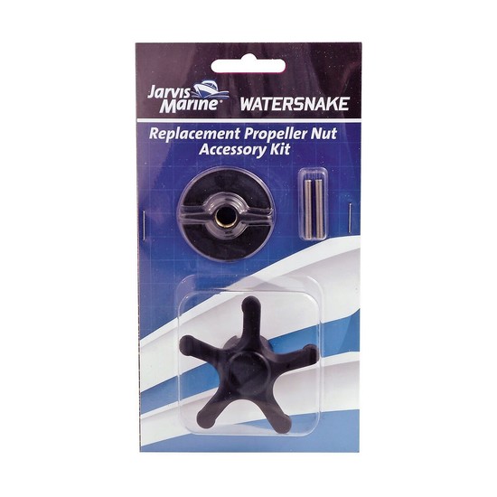 Watersnake Replacement Propeller Nut Accessory Kit - Prop Nut, Pin & Prop Nut Key Kit