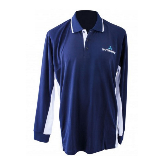 Watersnake Long Sleeve Fishing Shirt with Collar-Comfy, Light Fishing Jersey