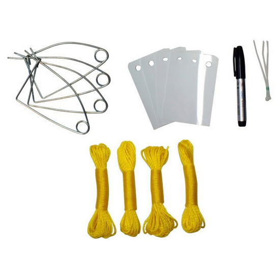 Crab Rope, Baitclips and Crabbing ID Kit - Crabbing Accessories Bundle