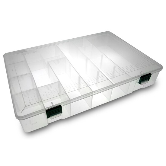 Silstar 313 Fishing Tackle Box - Fishing Tackle Tray With Up To 14 Compartments