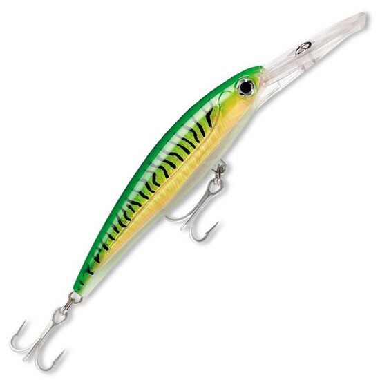 14cm Rapala X-Rap Magnum 20 Divebait Trolling Lure-Gold Green Mackerel-20ft Diver