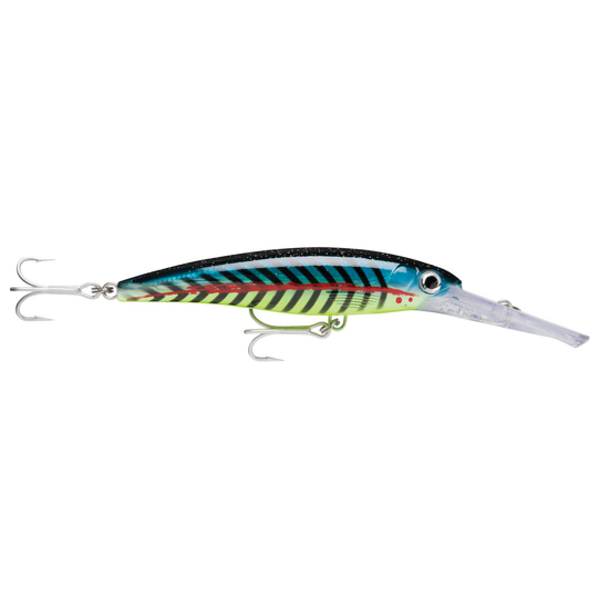14cm Rapala X-Rap Magnum 20 Deep Diving Trolling Lure - Lime Light UV
