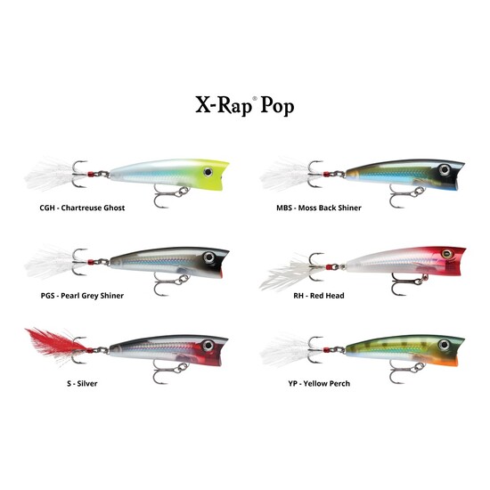 7cm Rapala X-Rap Pop Topwater Popper Fishing Lure