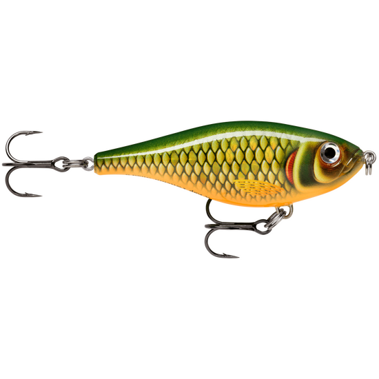 8cm Rapala X-Rap Twitchin' Shad Slow Sinking Glidebait Lure - Scaled Roach