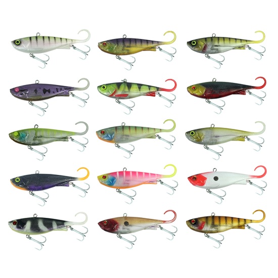 95mm Zerek Fish Trap Soft Vibe Sinking Crankbait Fishing Lure