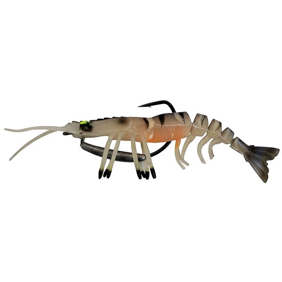 Zerek 3 Inch Live Shrimp Hot Legs Soft Plastic Fishing Lure - Colour 28