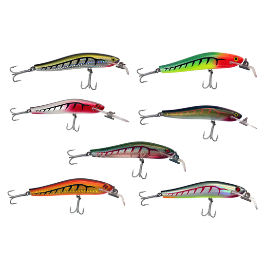 130mm Zerek Ripper Diver Lure - 1m Dive Depth Floating Hard Body Fishing Lure