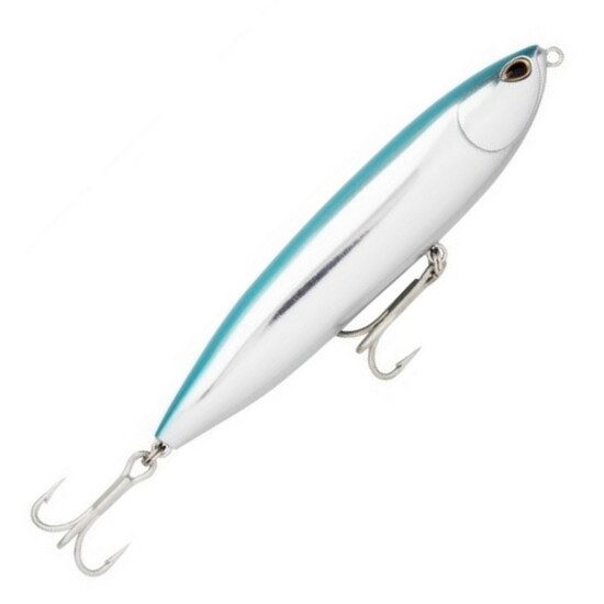 95mm Storm Z-Stick Topwater Hard Body Fishing Lure - Chrome/Blue Back
