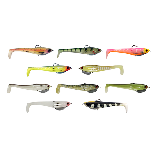 4.5 Inch Zerek Flat Shad Pro Snagless Soft Plastic Fishing Lure