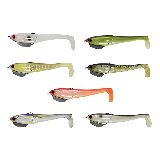 9 Inch Zerek Flat Shad Pro Snagless Soft Plastic Fishing Lure