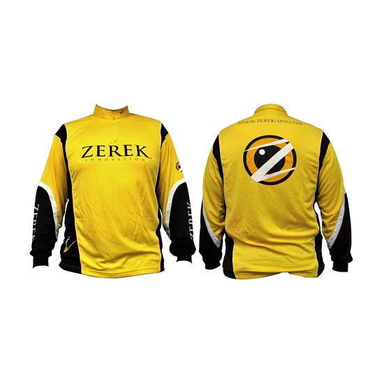 Zerek Long Sleeve Fishing Shirt with Zippered Front-Breathable,Lightweight Shirt