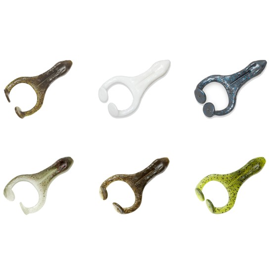 Zman 2.75 Inch Finesse FrogZ Soft Plastic Lures-4 Pck of Z Man Soft Plastic Lures