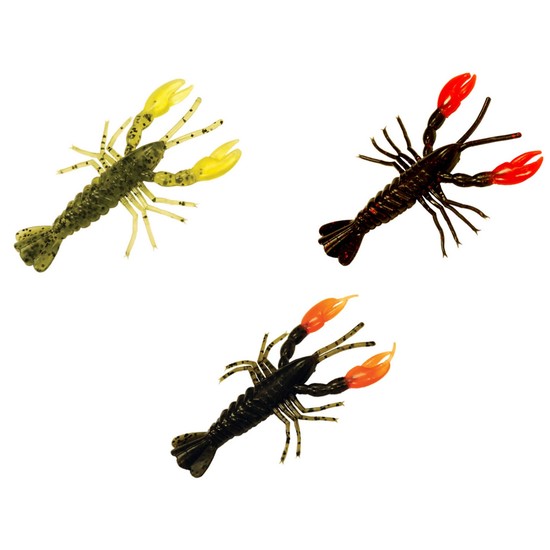 Zman 4 Inch CrawdadZ Soft Plastic Lures - 6 Pack of Z Man Soft Plastic Lures