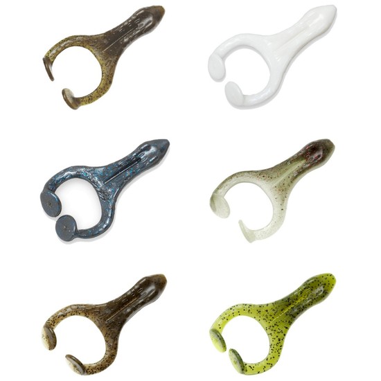 Zman 4 Inch Hard Leg FrogZ Soft Plastic Lures-3 Pack of Z Man Soft Plastic Lures