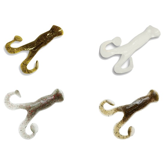 Zman 4 Inch Pop FrogZ Soft Plastic Lures - 4 Pack of Z Man Soft Plastic Lures