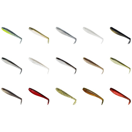 Zman 4.2 Inch Trick Shotz Soft Plastic Lures -6 Pack of Z Man Soft Plastic  Lures