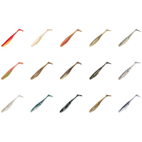 Zman 5 Inch PaddlerZ Soft Plastic Lures - 5 Pack of Z Man Soft Plastic Lures