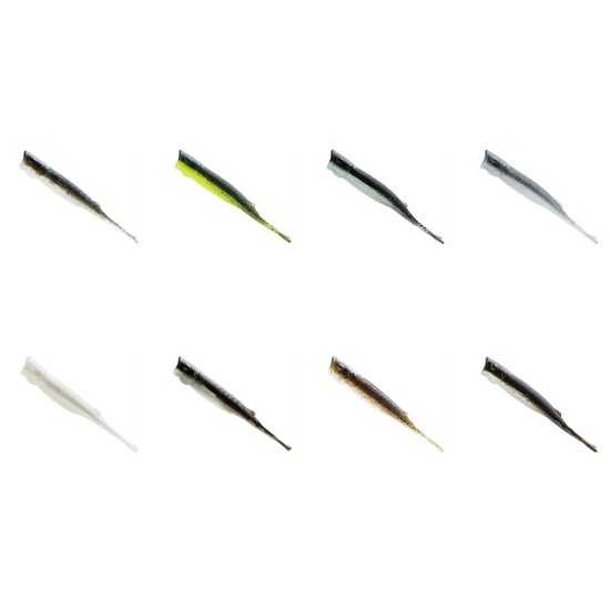 Zman 5 Inch Pop ShadZ Soft Plastic Lures - 3 Pack of Z Man Soft Plastic Lures
