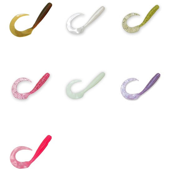 Zman 9 Inch Grubz Soft Plastic Lures - 3 Pack of Z Man Soft Plastic Lures