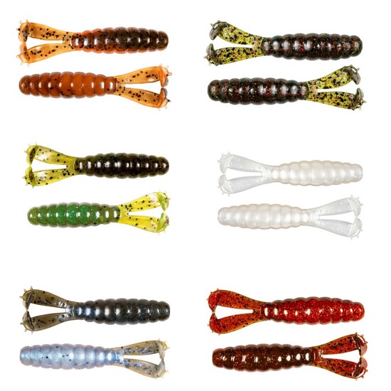 3 Pack of 4.25 Inch Zman Billy Goat Soft Plastic Fishing Lures