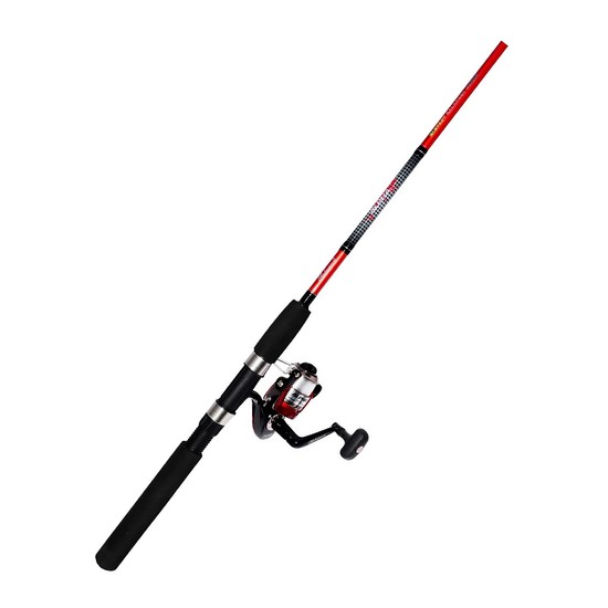 Shakespeare 6'6 Alpha Fishing Rod & Reel Combo-4-8kg-2 Pce Rod/65Sz Reel Spooled