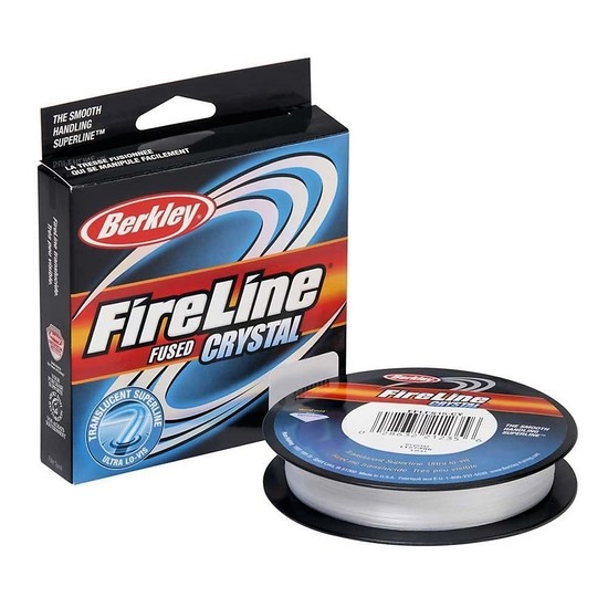 Berkley Fireline Crystal Fishing Braid-Translucent-125 Yards-4,6,8,10,20 or 30lb