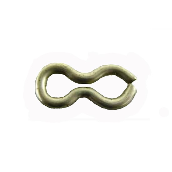 Bulk 1000 X Rosco Stainless Steel Figure 8 Lure Eyelets-Gle292s-Made In U.S.A.