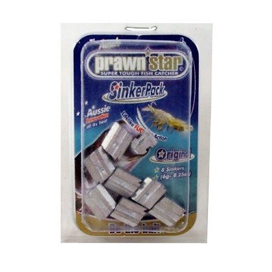 Aussie Prawn Star Original Sinker Pack 6g 0.25oz - New