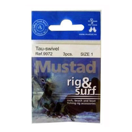 Mustad Rig and Surf Tau-Swivels 3 Pce Size 1