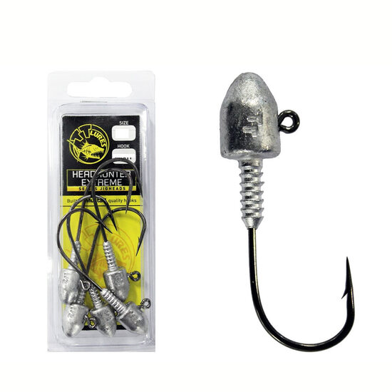 TT Lures Head Hunter Extreme Jig Head 1 # 8/0XH 