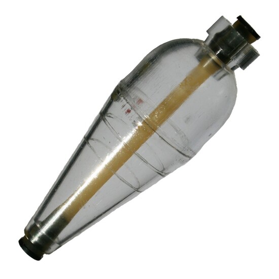 Clear 1/4 oz A-Just-A Bubble Fishing Float - No Tying Needed - Made In USA