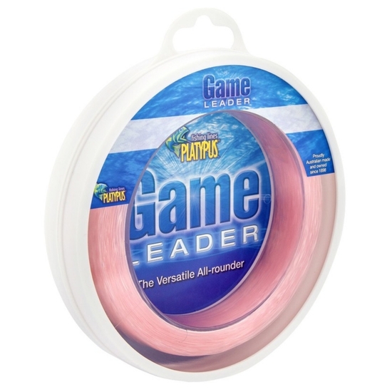 Platypus Game Leader Pink Fishing Line 100m 40lb