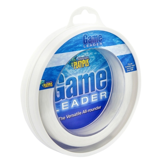 Platypus Game Leader Clear Fishing Line 100m 40lb