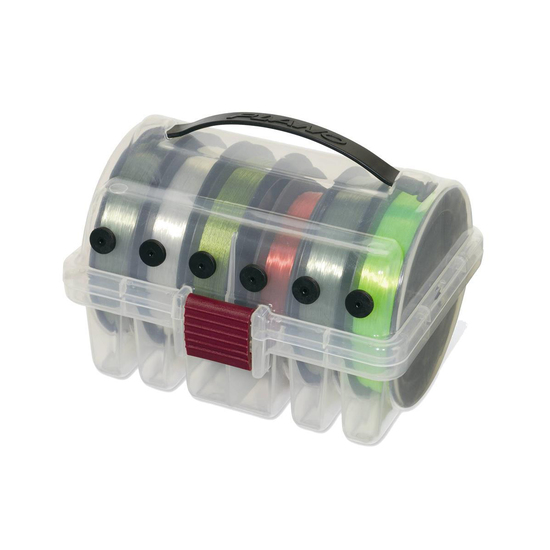 Plano 1084 Line Spool Box Leader Box Neatly Organizes 6 Spools