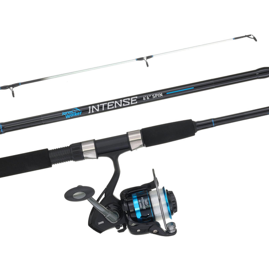 Jarvis Walker 6'6 Intense 2-6kg Light Spin Combo 2 Pce Spooled with Line