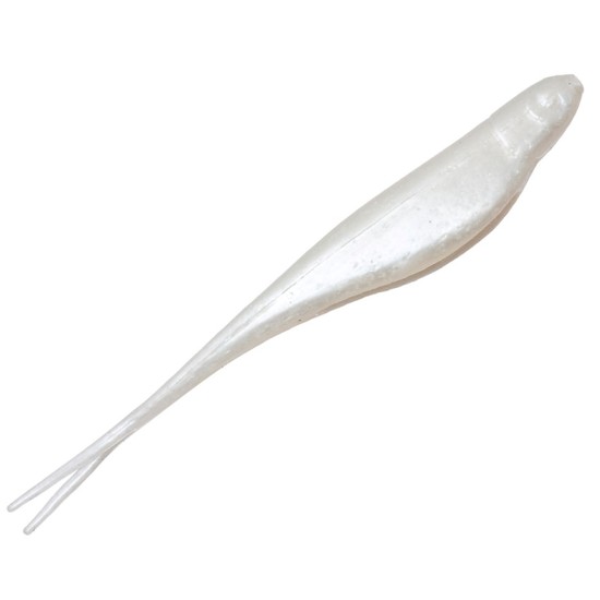 Zman 5" Scented Jerk Shadz - Z Man Soft Plastics Lures - Elaztech [Colour: Pearl]