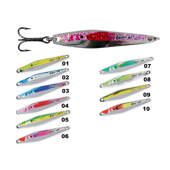 65gm Surecatch Knight Metal Fishing Lure - Jigging, Spinning or Trolling Lure (Colour #1)