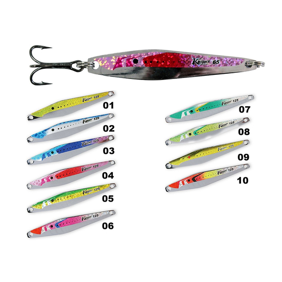 85gm Surecatch Knight Metal Fishing Lure - Jigging, Spinning or Trolling Lure (Colour #1)