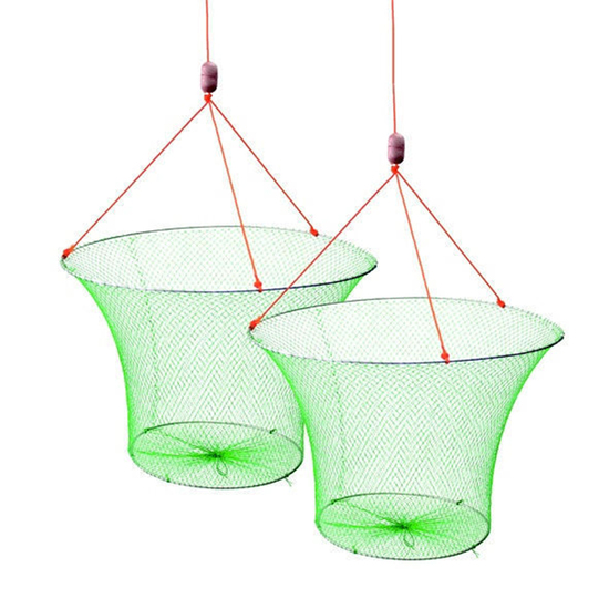 tobak udkast Forfalske 2 x WILSON DOUBLE RING YABBIE NETS WITH 3/4" MESH-DROP NET-TWIN PACK-RED  CLAW