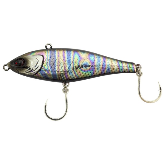 Bone Dash 60S Sinking Pencil Bait Fishing Lure - 60mm Vibe Lure-10gm Search Bait [Colour: Black Aurora]
