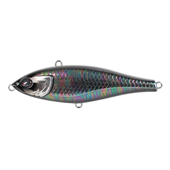 Bone Dash 90S Sinking Pencil Bait Fishing Lure - 90mm Vibe Lure-33gm Search Bait [Colour: Black Aurora]