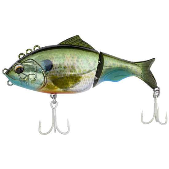 130mm Bone Focus Jointed Swimbait Fishing Lure - Bluegill Sunfish
