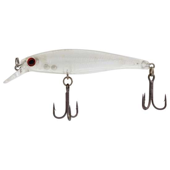65mm FishArt Jerkin' Shad Pearl Phantom Suspending Fishing Lure - 7g Jerk Bait Hard Body Lure