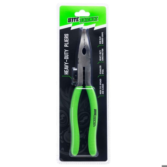 Bite Science 10 Inch Stainless Steel Heavy Duty Bent Nose Ganging Fishing Pliers