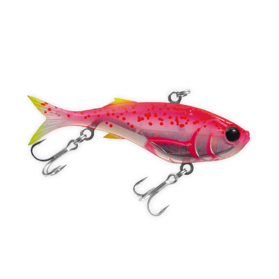 95mm TT Lures 26gm Quake Soft Vibe Fishing Lure - PINK FINK