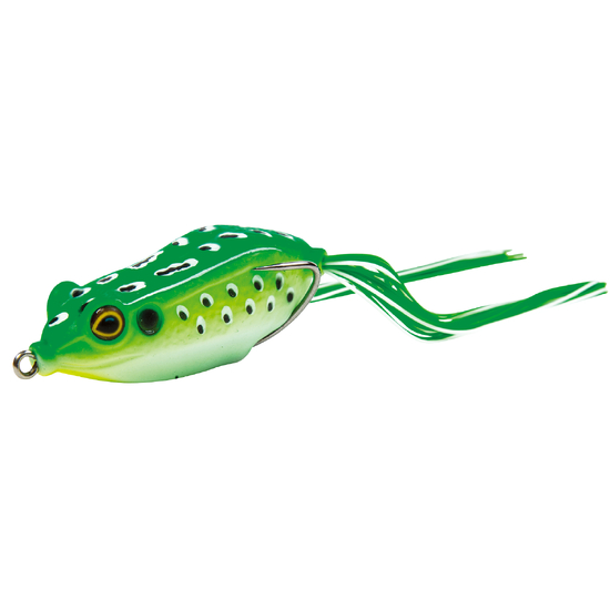 TT Lures 70mm Rocket Frog Walking Topwater Frog Lure - Green