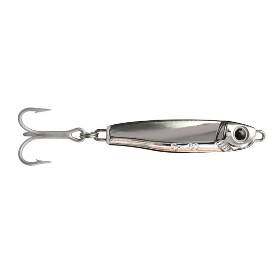 TT Lures 30gm Hard Core+ Metal Fishing Lure - CHROME